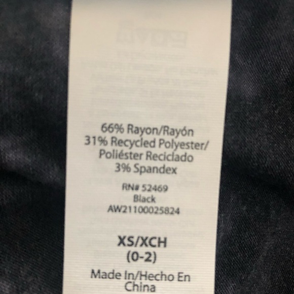 ATHLETIC WORKS Womens Tank Top XS 0-2 Graphics Tie Dye POWERFUL Graphics New - Picture 7 of 8